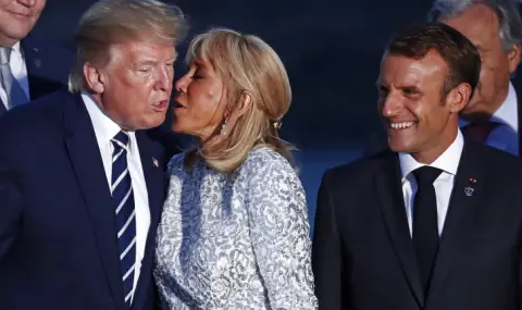 "Тя се отнася изключително зле с него" - Тръмп се подигра на семейство Макрон - 1