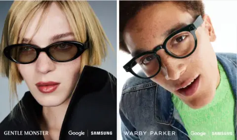 Samsung и Google представиха стилни смарт очила - 1