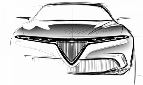 Как ще изглежда една електрическа Alfa Romeo? - 1