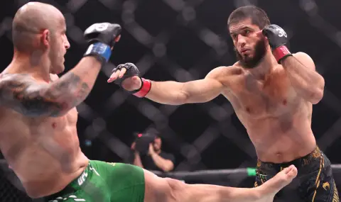 Ислам Махачев записа историческа 17-а поредна победа в UFC - 1