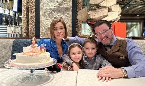 Теди Велинова и д-р Енчев празнуваха заедно рождения ден на дъщеря си  - 1