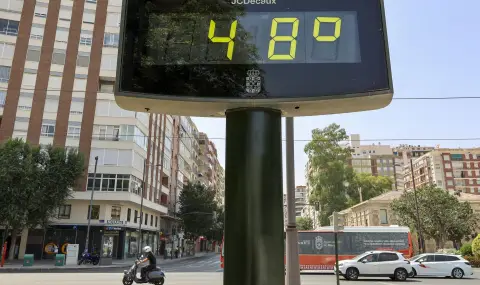 Изминалият месец август е бил третият най-топъл на планетата - 1