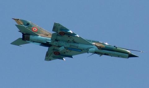 Свалиха МиГ-21 над Сирия - 1