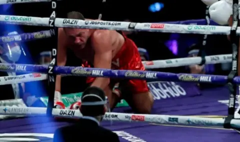 The Cobra after the knockout: I feel great! Boxing is - one punch decides everything. I'm angry that I didn't make the B - 1