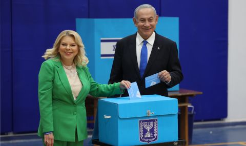Партията на Нетаняху се класира на първо място на предсрочните парламентарни избори в Израел - 1