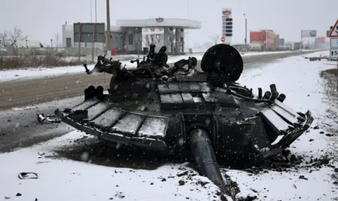 Тежки поражения! Руската армия загуби 10% от танковете си само в битката за Авдеевка - 1