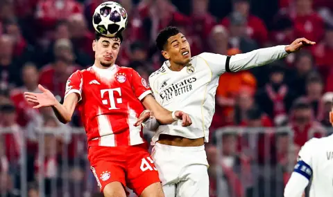 Байерн Мюнхен прекъсна 14-годишната си суша срещу Реал Мадрид и се класира на полуфинал в Шампионската лига - 1
