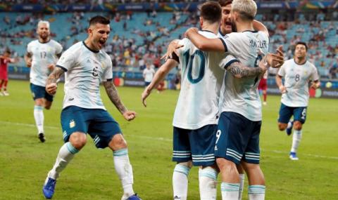 Аржентина се спаси от отпадане за Копа Америка - 1