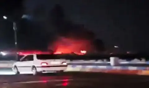 The US military launched powerful air strikes on Iran  - 1