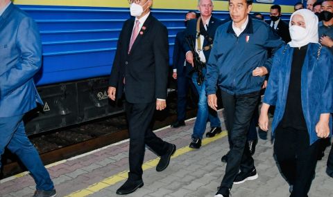Индонезийският президент пристигна в Украйна - 1