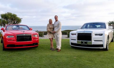 Двойка отпразнува годишнината си с покупка на два чисто нови Rolls-Royce-а - 1