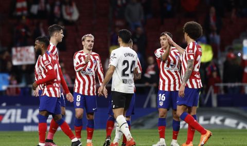 Атлетико Мадрид с класика срещу Валенсия за трета поредена победа в Ла Лига - 1