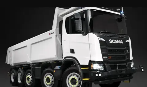 Scania will start making dump trucks with autopilot  - 1