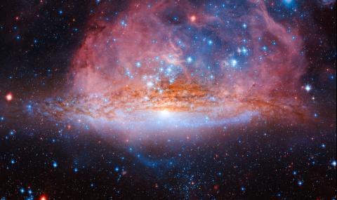 Откриха гигантски радиомост между две галактики - 1