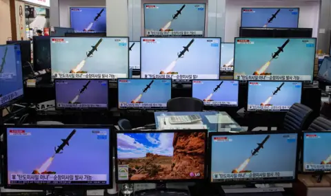 Пхенян изстреля няколко крилати ракети в морето - 1