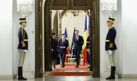 NATO Secretary General arrives on first official visit to Romania - 1