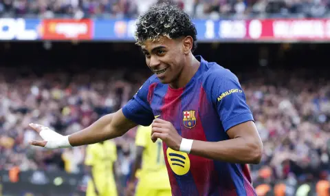 Ламин Ямал блести с първи хеттрик: „Не съм машина за голове, но сега се наслаждавам на футбола“ - 1