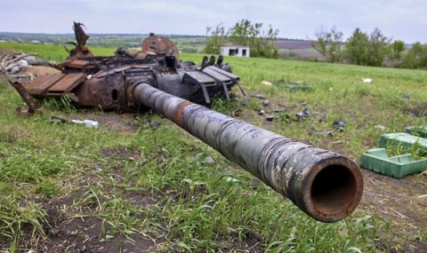 Украйна ще показва из Европа унищожени руски танкове - 1