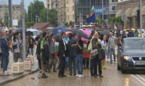 Протестиращите: Орешарски, оставка! - 1