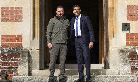 Сунак сравни Зеленски с Чърчил  - 1