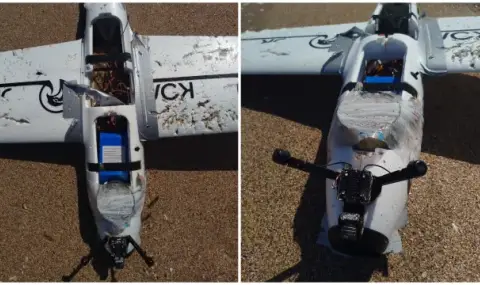 Пак боен дрон на брега ни, този път на плажа в Крапец