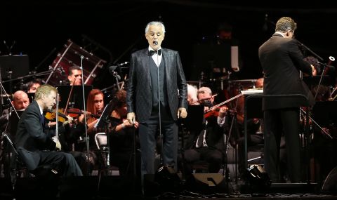 Андреа Бочели на една сцена с наши музиканти (ВИДЕО) - 1