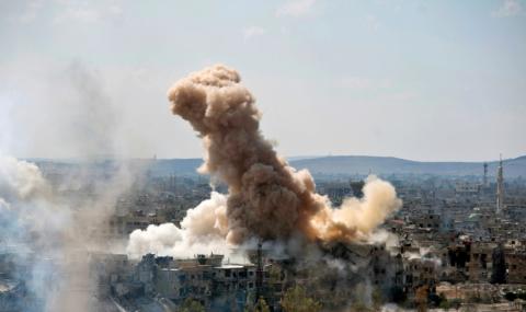 Коалицията на САЩ изби цивилни в Сирия - 1