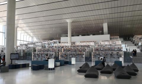 Уникалната библиотека на Доха (СНИМКИ) - 1