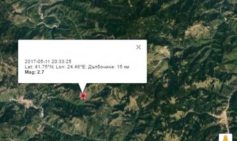 Земетресение край Девин - 1