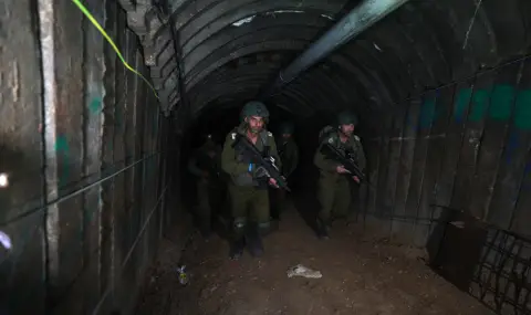 Израелските военни унищожиха стратегически тунел на "Хамас" - 1