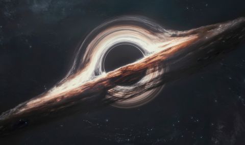 Черна дупка погълна звезда на порции (ВИДЕО) - 1