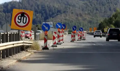 Ограничават движението по част от „Тракия” заради ремонт - 1