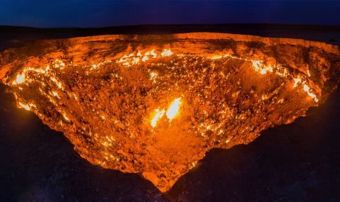 "Портите на ада" най-накрая може да бъдат затворени, обяви президентът на Туркменистан  - 1
