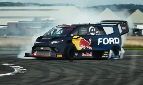 Ford подобри рекорд на Mustang с… бус (ВИДЕО) - 1