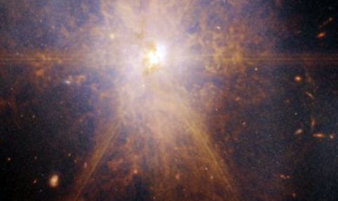 Най-висококачествената снимка от сливането на две галактики - 1