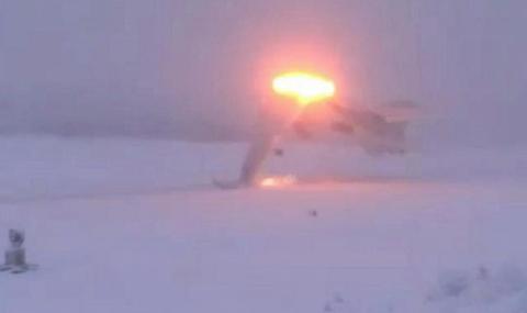 Появи се видео от катастрофата на руския Ту-22М3 - 1