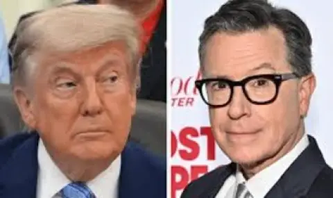 Тръмп за сваления водещ на CBS Стивън Колбърт: Пълен идиот, това е началото на края и за други като него - 1
