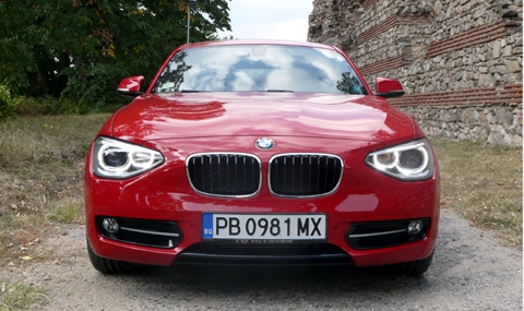 Тест: BMW 1er вече с ново лице - 1