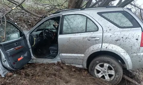 Двама са в болница след катастрофа в дърво - 1