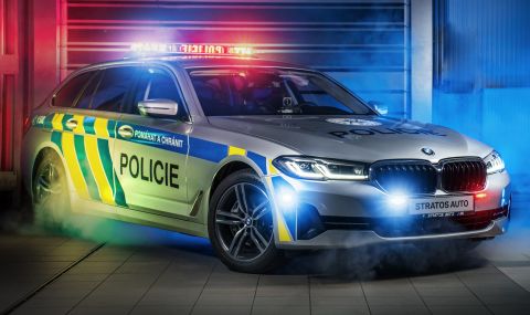 Чисто нови BMW-та за полицията в Чехия - 1