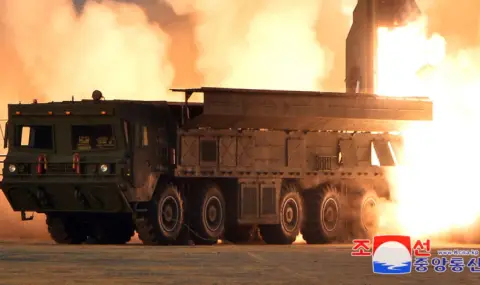 Пхенян изпита стратегическата крилата ракета "Хвасал-2" - 1