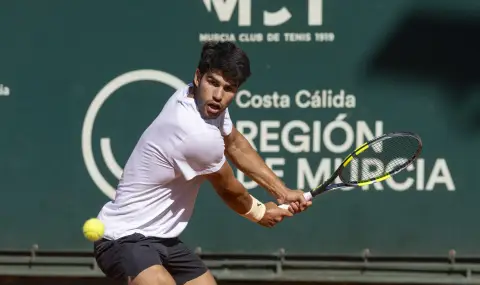 Карлос Алкарас с нетърпение очаква сезона на клей: „Време е отново да изцапам чорапите си“ - 1