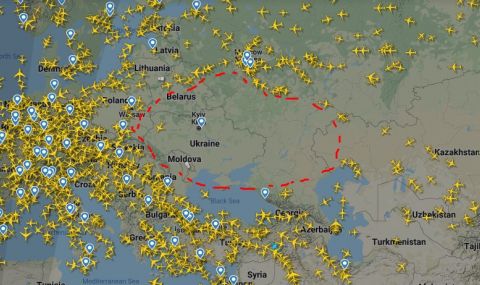 До 2 март руските власти спряха полетите на 12 летища - 1