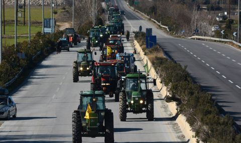 Протест на фермерите в Гърция - 1