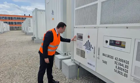 Жечо Станков откри най-голямото локално съоръжение за съхранение на електроенергия в целия ЕС - 1