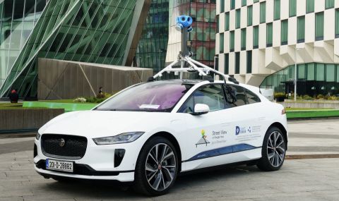 Google Street View ще използва електрически Jaguar  - 1