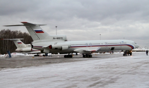 Руски самолет се разби в Черно море - 1