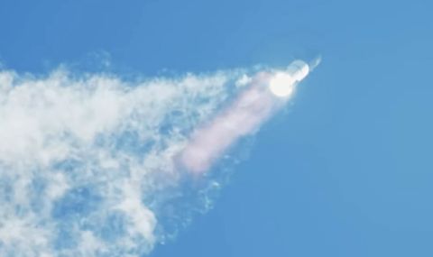 Провал или успех за Илон Мъск? Ракетата Starship на Спейс Екс се взриви минути след излитането си (ВИДЕО) - 1
