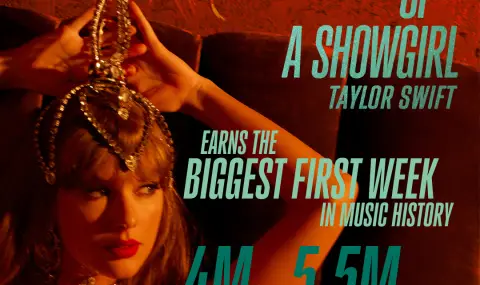 Рекорд след рекорд: Тейлър Суифт отбеляза най-успешната първа седмица в музикалната история - 1