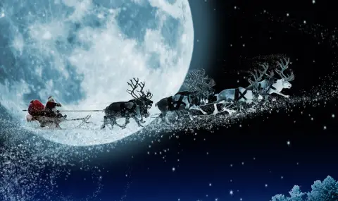 Дядо Коледа потегли с шейната от Лапландия - 1